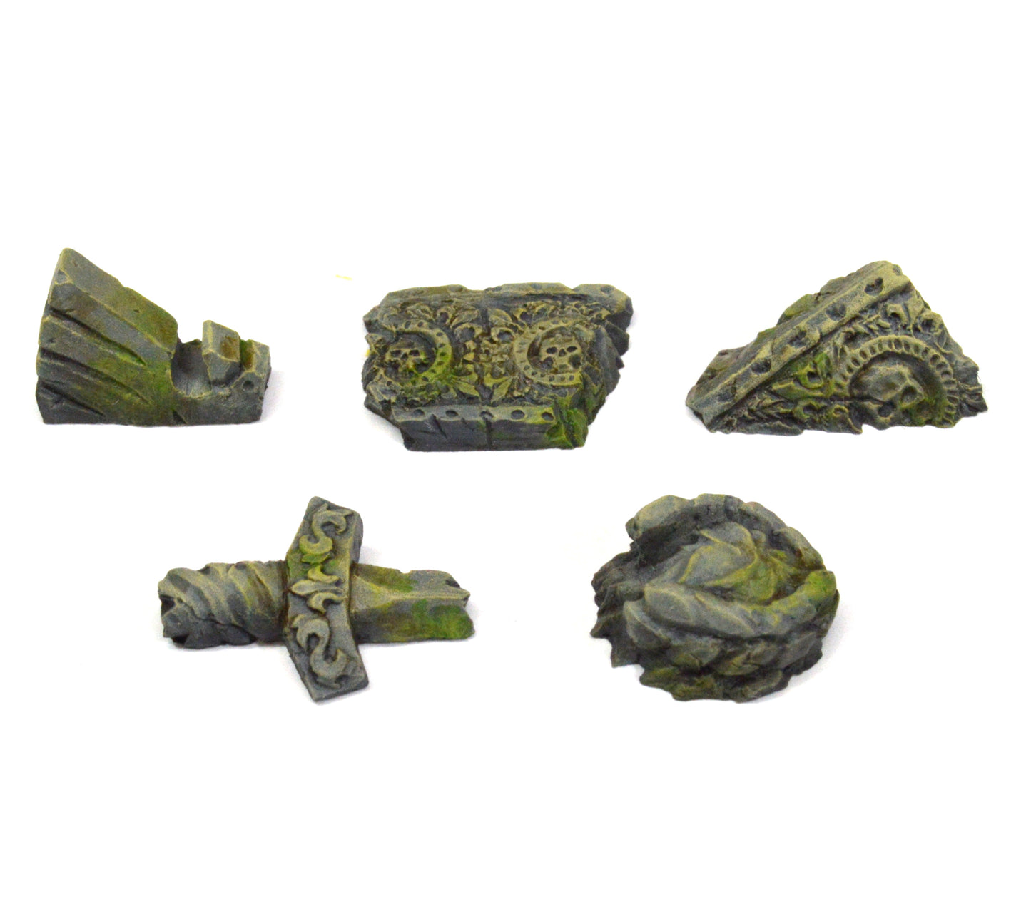 Ancient Statue Base Accessories x 5
