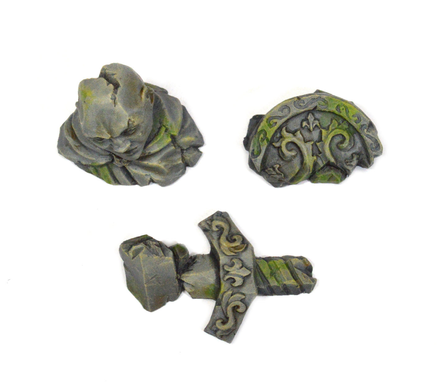 Fallen Statue Base Accessories x 3