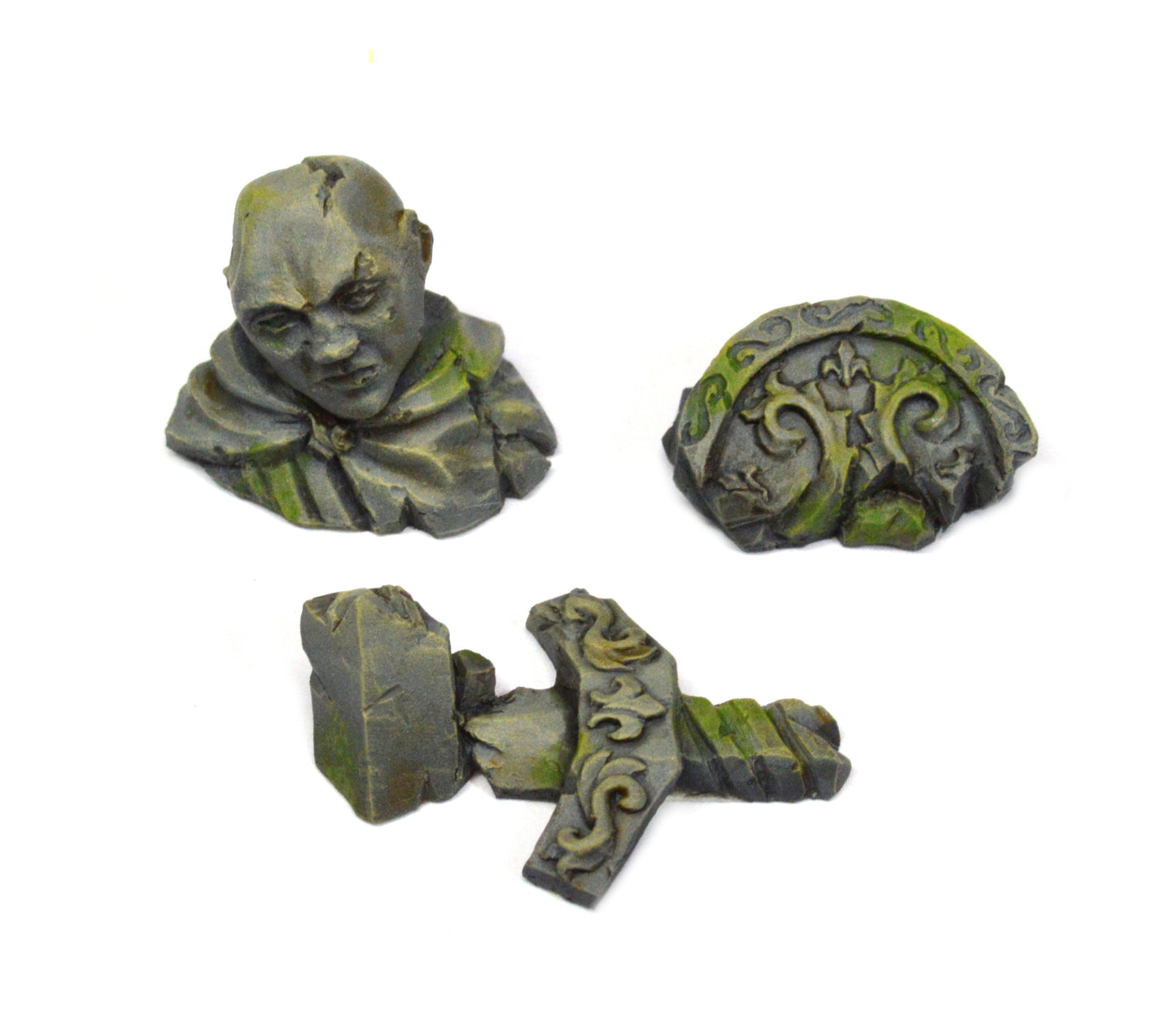 Fallen Statue Base Accessories x 3