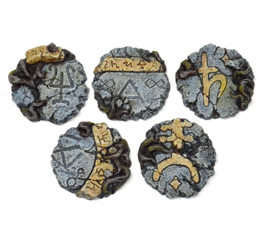 25mm Ancient Ruin Inserts x 5