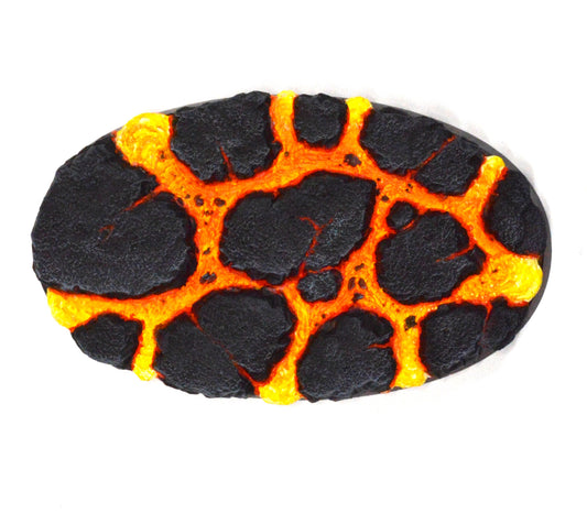 90 x 52mm Molten Lava Insert