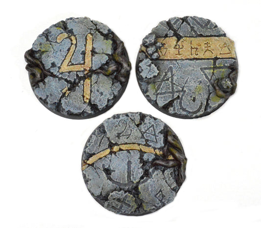 40mm Ancient Ruin Inserts x 3