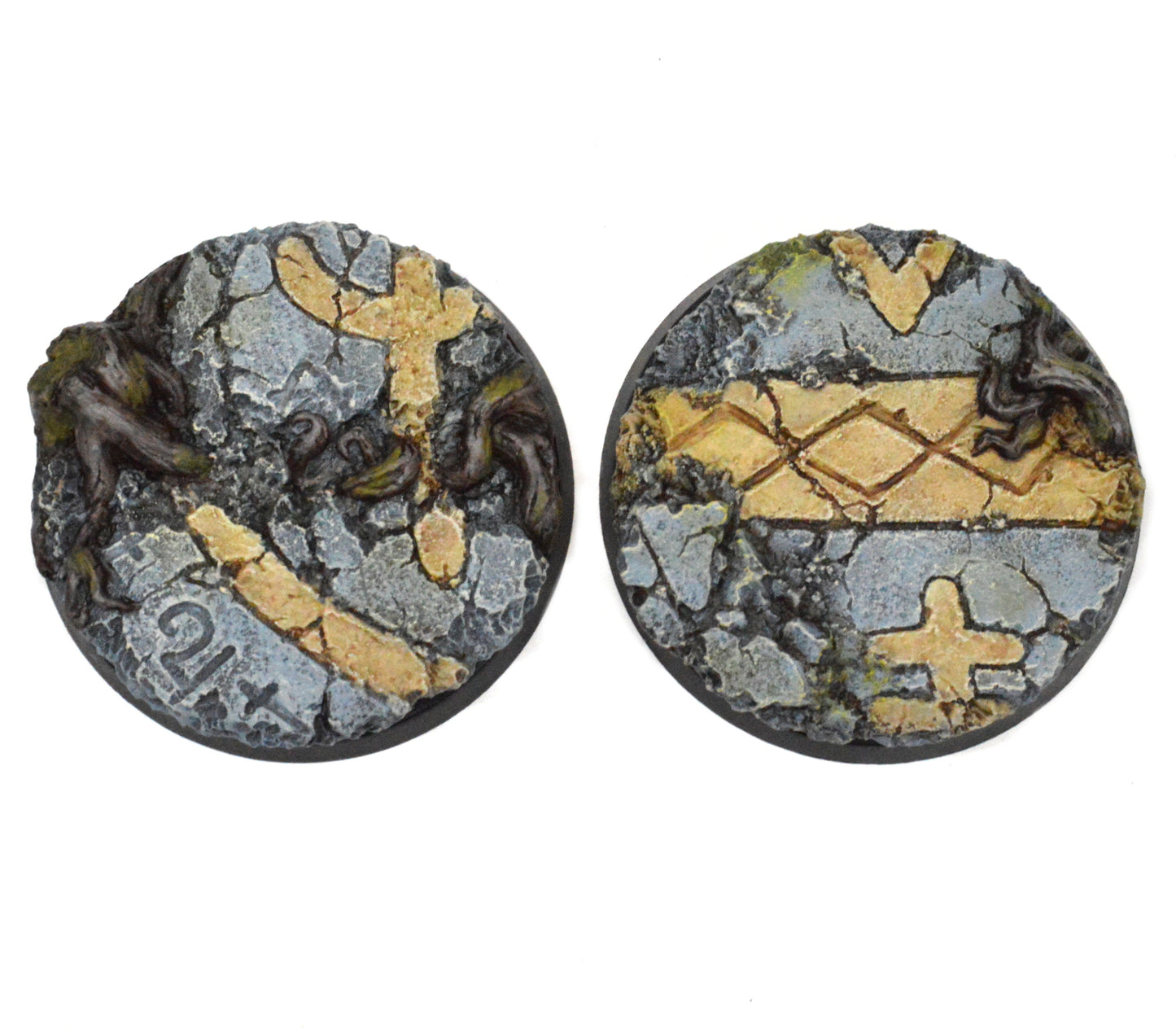 50mm Ancient Ruin Inserts x 2