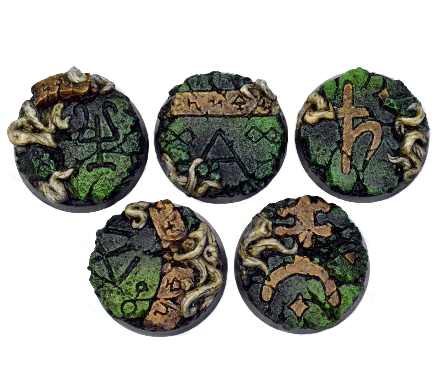 25mm Ancient Ruin Inserts x 5