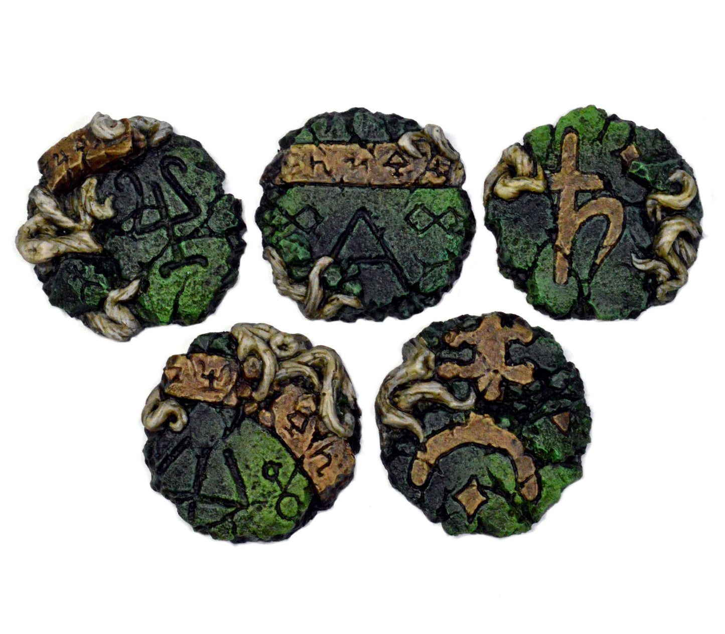 25mm Ancient Ruin Inserts x 5