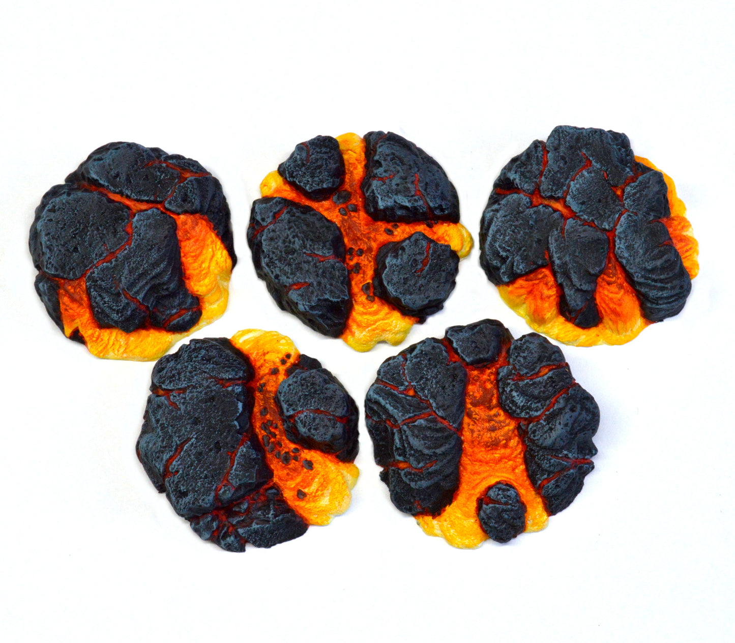 32mm Molten Lava Inserts x 5