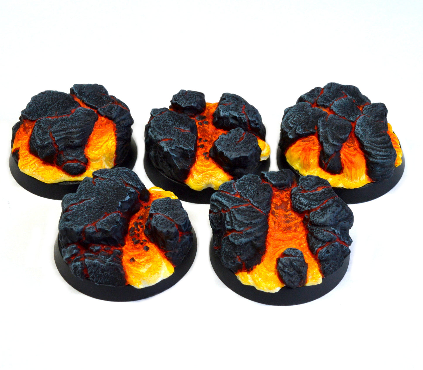 32mm Molten Lava Inserts x 5