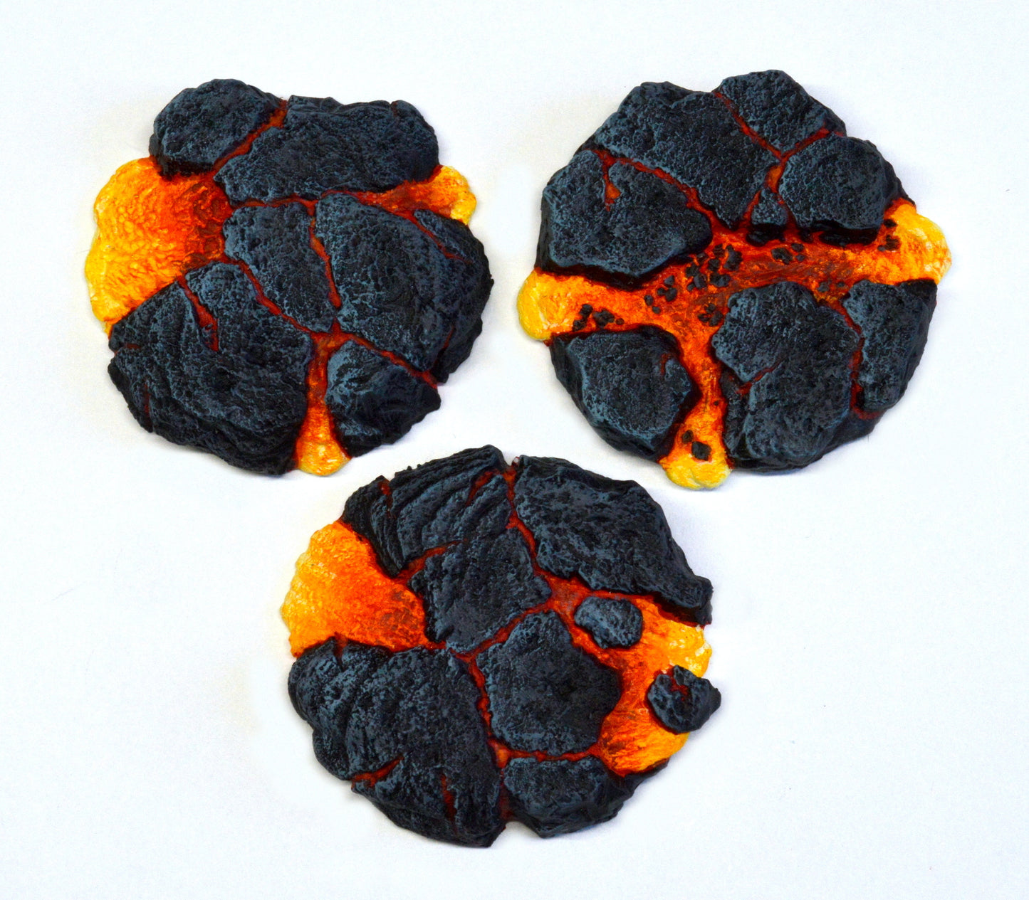 40mm Molten Lava Inserts x 3