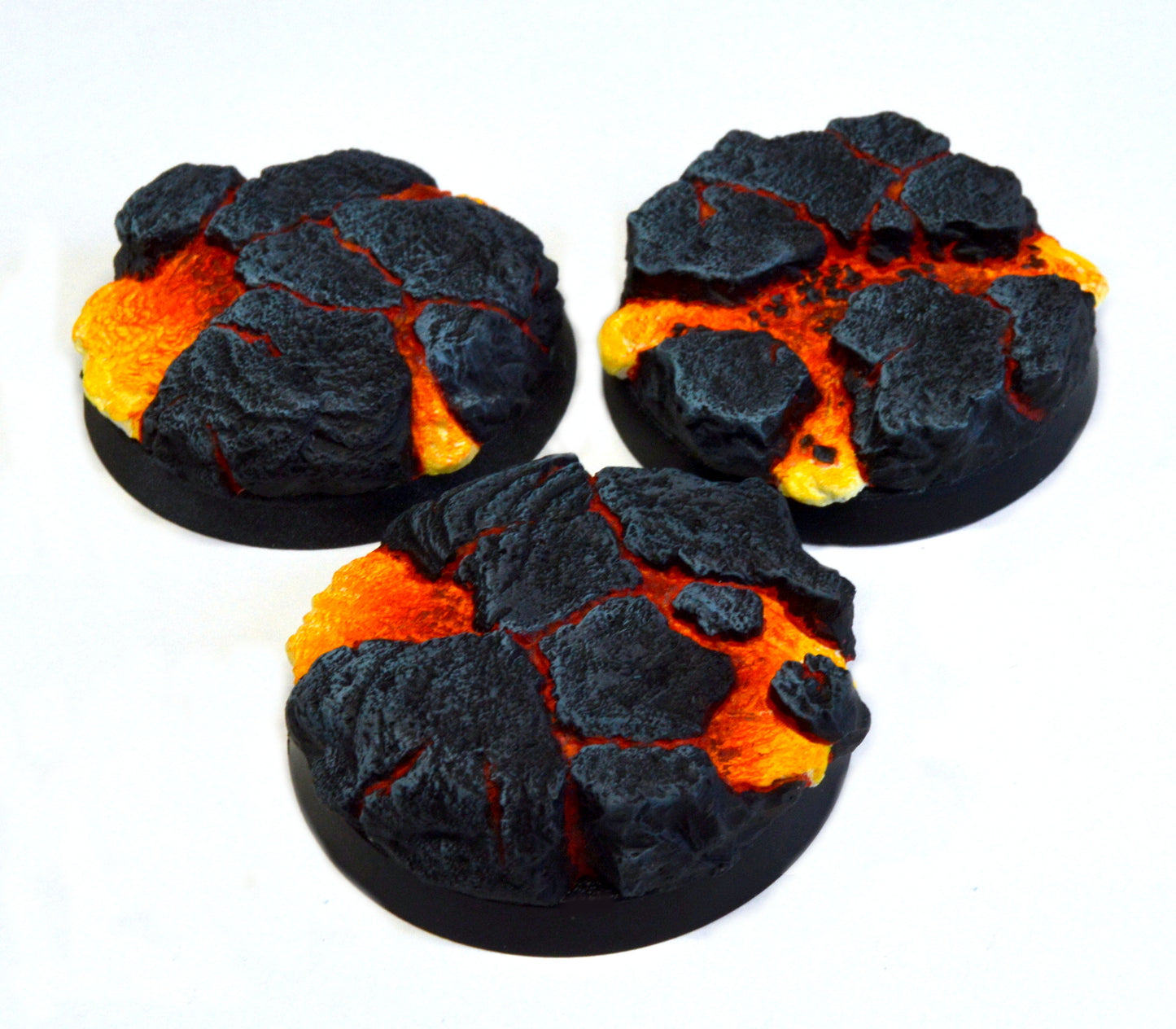 40mm Molten Lava Inserts x 3