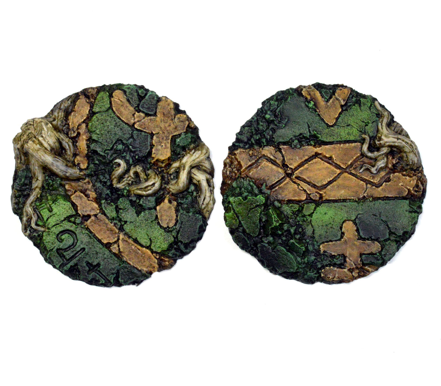 50mm Ancient Ruin Inserts x 2