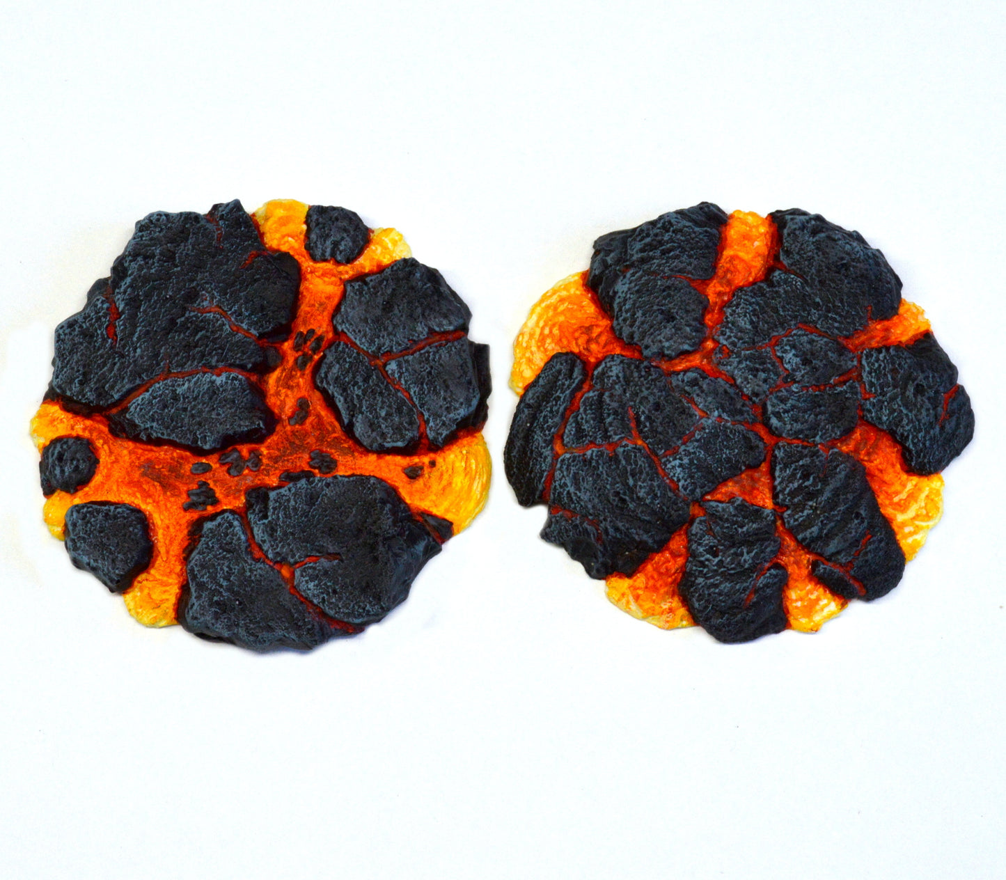 50mm Molten Lava Inserts x 2