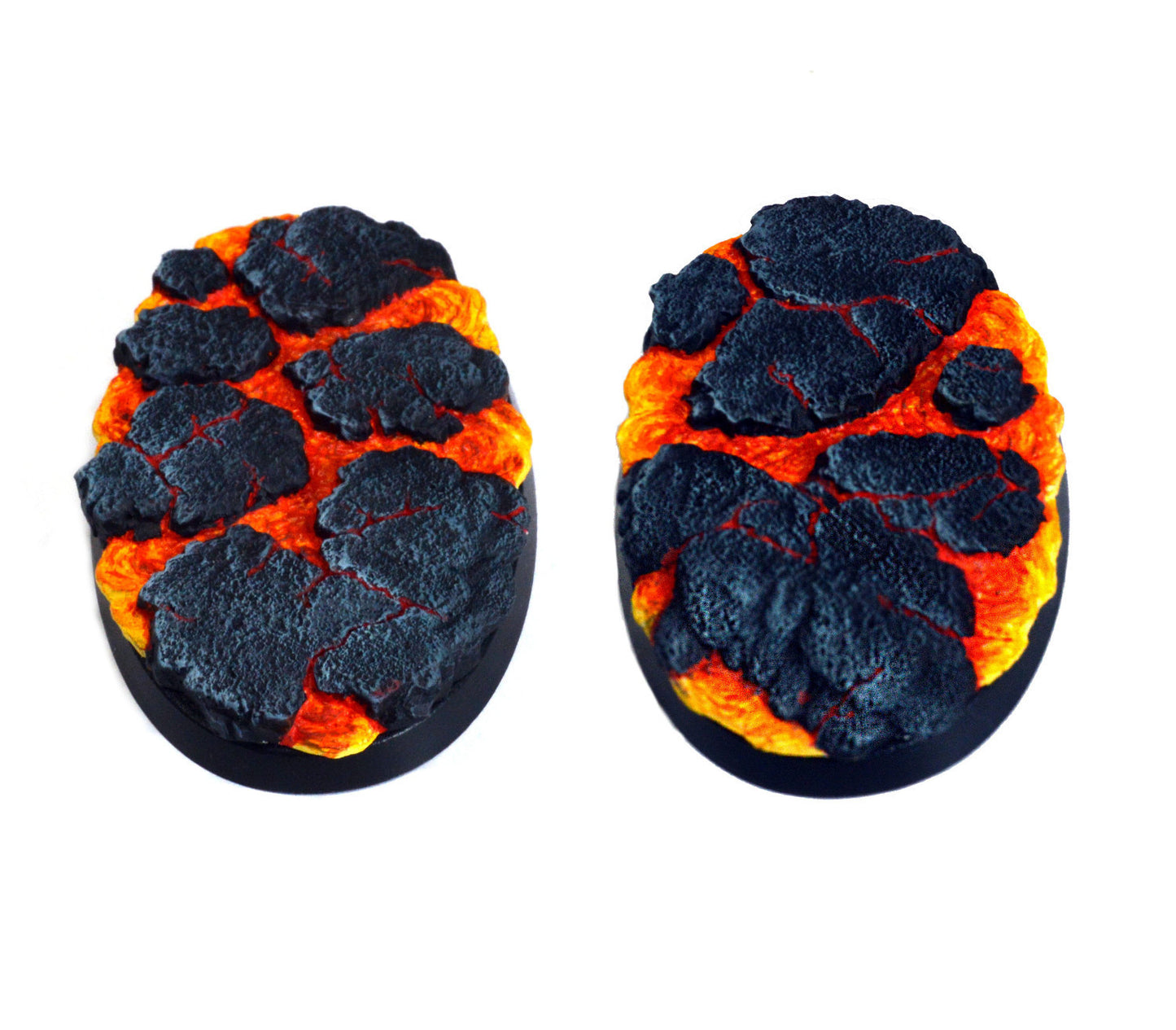 75x42mm Molten Lava Inserts x 2