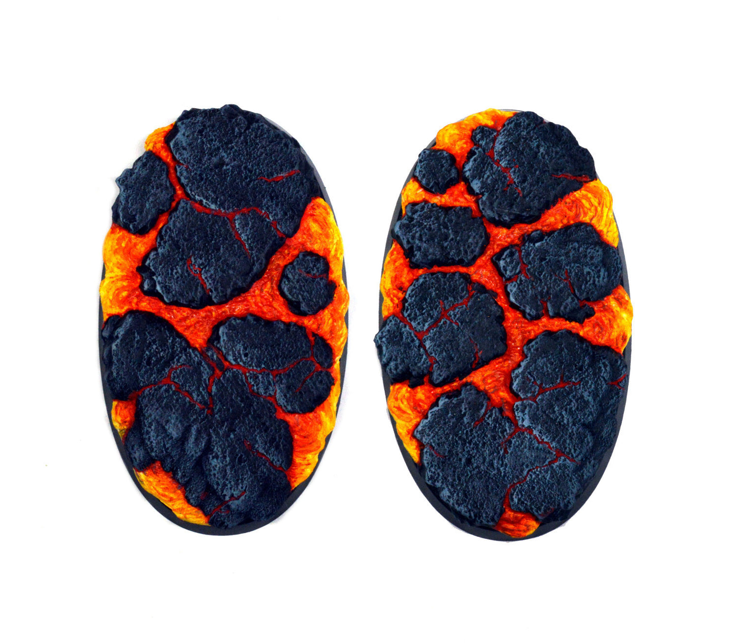 75x42mm Molten Lava Inserts x 2