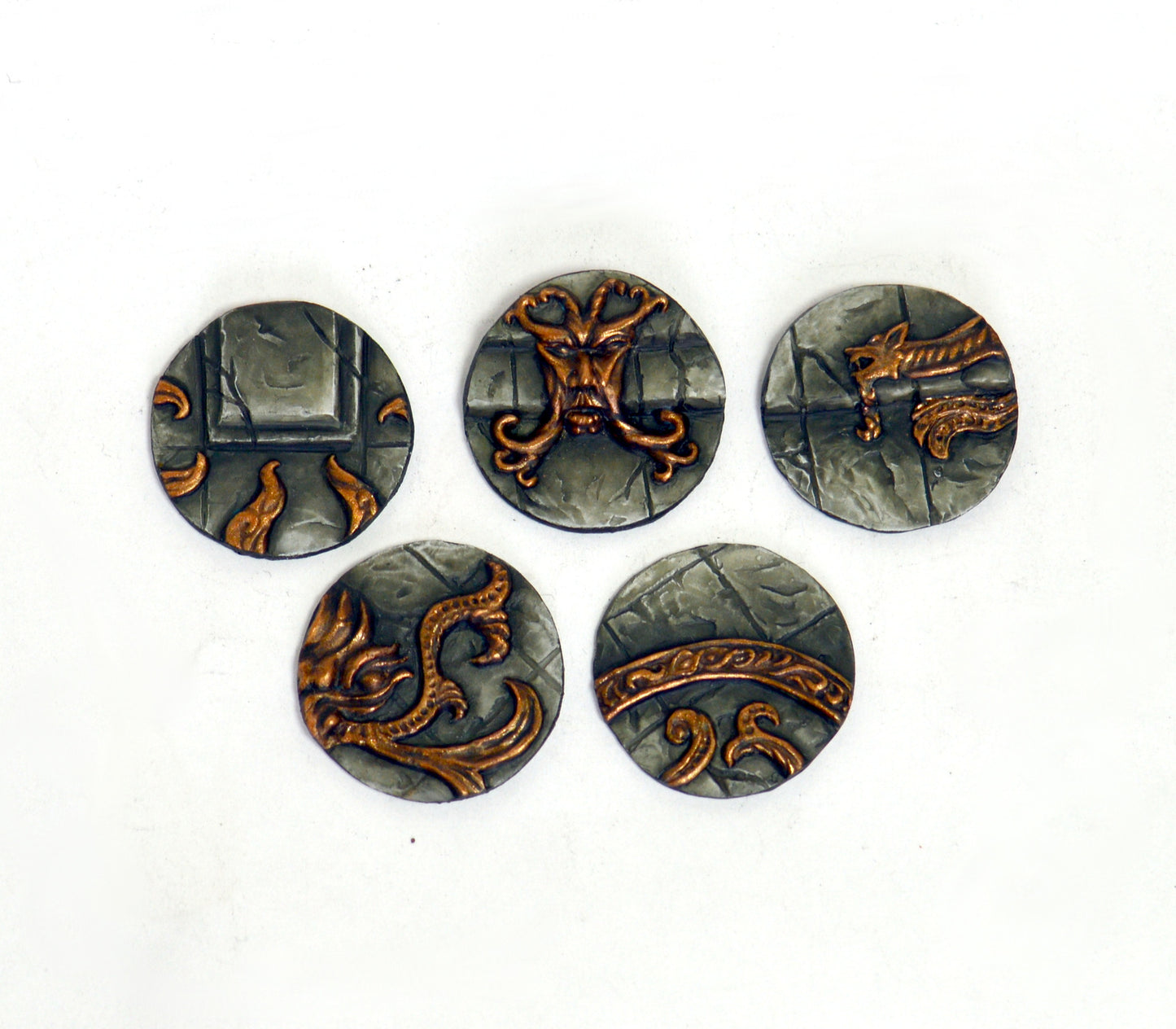 Small Forgotten Temple Inserts x 5