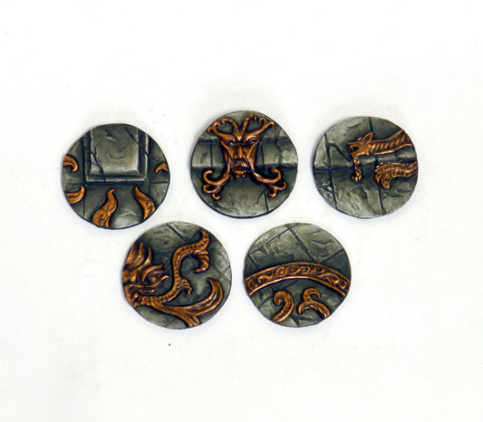 Small Forgotten Temple Inserts x 5