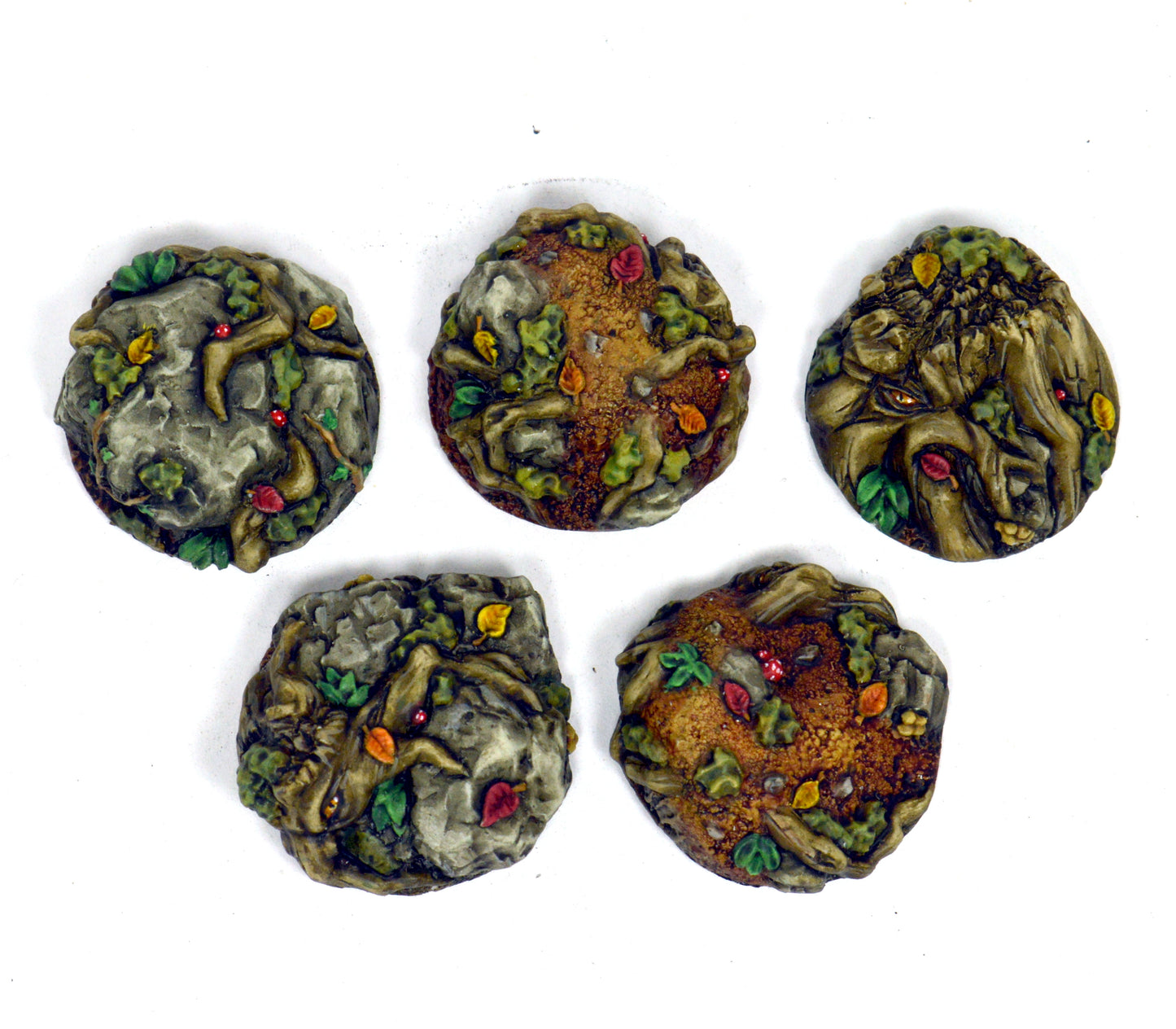 Small Haunted Forest Inserts x 5
