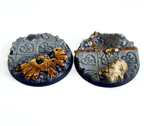 50mm Imperial Ruin I Inserts x 2