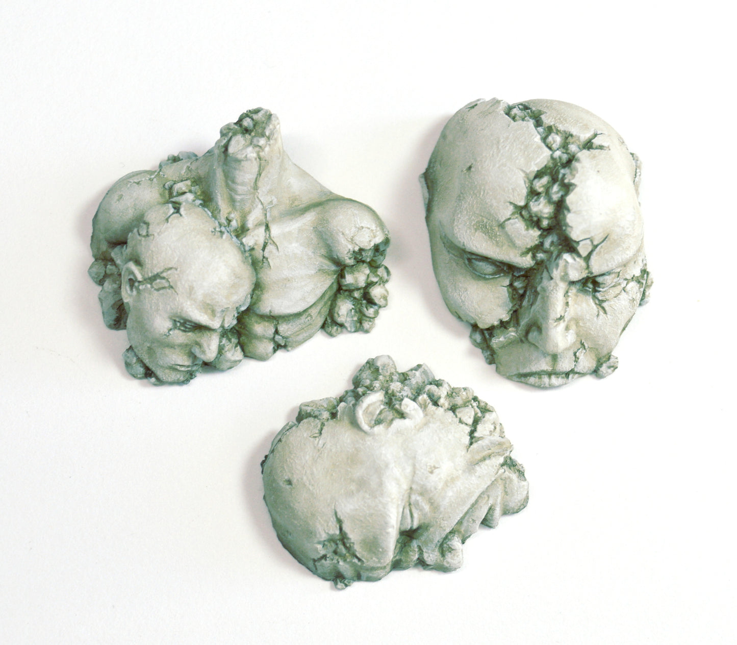 Large Broken Statuary Base Accessories x 3