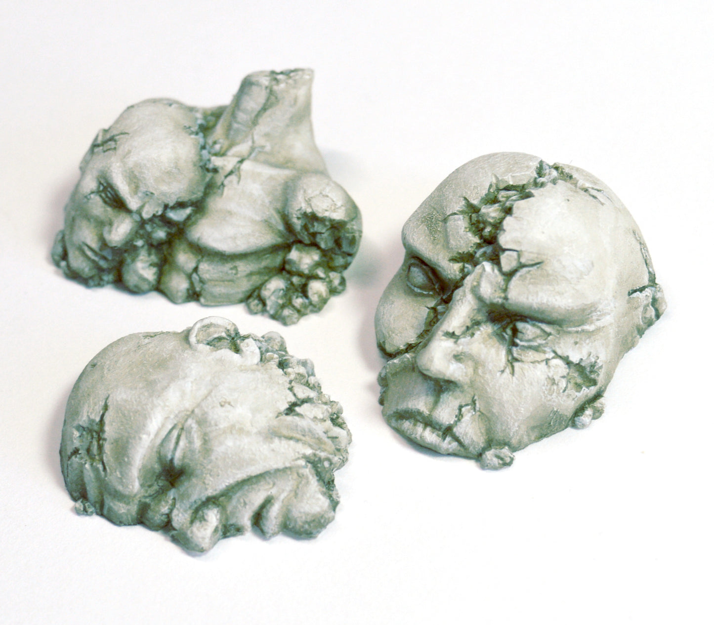 Large Broken Statuary Base Accessories x 3