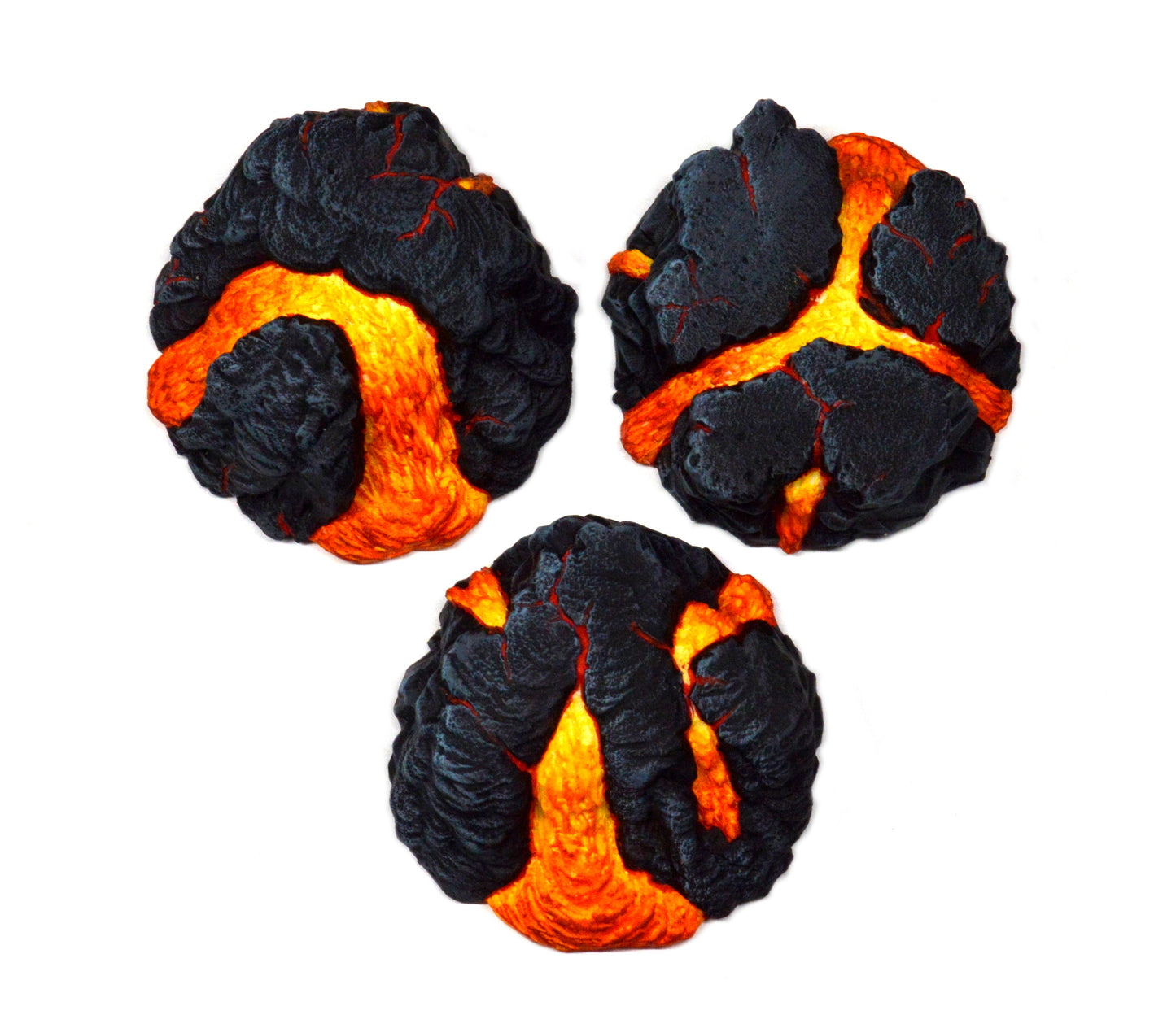 40mm Heroic Molten Lava Inserts x 3