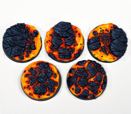 25mm Lava Inserts x 5