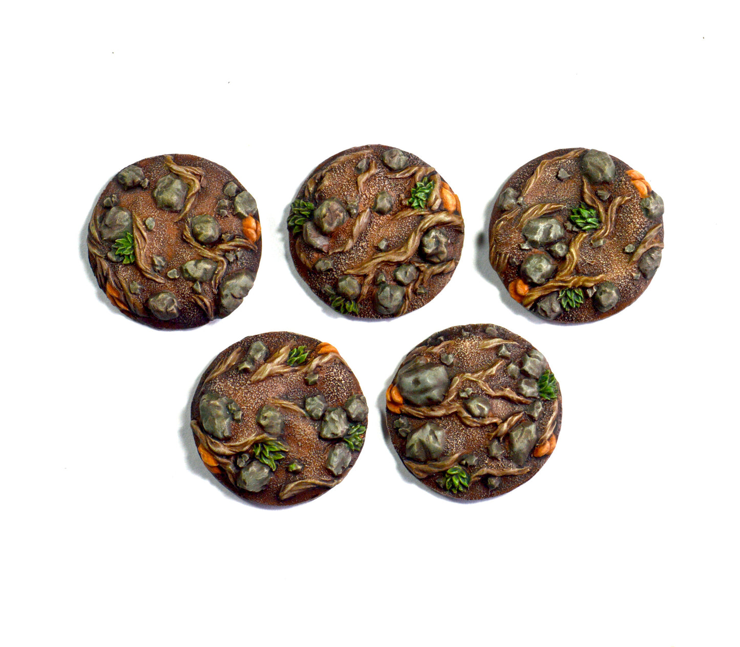 Small Rock & Root Inserts x 5