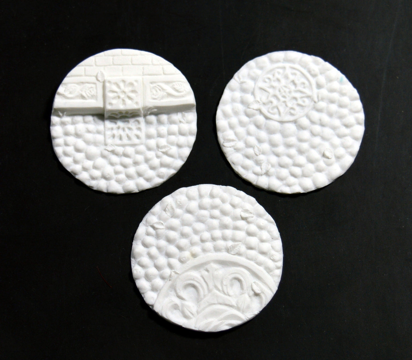 Medium Ornate Cobblestone Inserts x 3